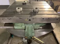 Used Lucas rotary table