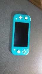 Console Nintendo Switch Lite Bleu Turquoise en Très Bon État Général (quelques petites traces dutilisation...