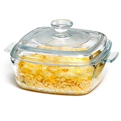 It allows even heat distribution and does not absorb food odors, stains or any impurities. Easy Grab with Handles:...