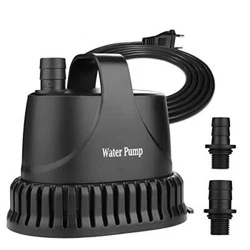 ●🐟 [POMPE SUBMERSIBLE INFÉRIEURE DE 15 W]: Cette pompe à eau pourrait empêcher le brûlage à sec et le...