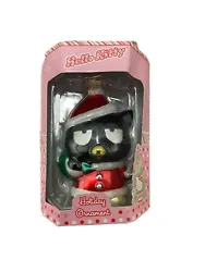 NEW RARE Bad Batz Maru 2003 Sanrio Hello Kitty Christmas Ornament Vintage. Box stands at 6.5” tall