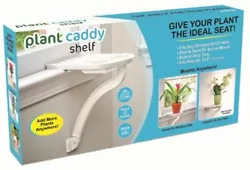 Plant Caddy Shelf: Indoor Window Sill Plant Shelf, Peel & Stick Planter Pot Holder, Plant Stand for Walls & Windows....
