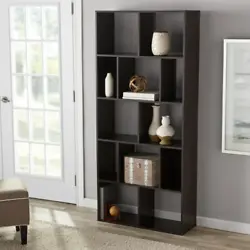 This sturdy storage unit features an open-back construction and twelve divided cubes of varying sizes to create an...