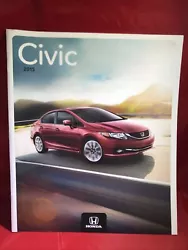 2015 Honda Civic 20-page Original Car Sales Brochure Catalog - Si Hybrid Coupe.