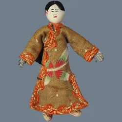 This is a darling Shaohsing Industrial Mission Chinese doll of a beautiful lady with long braid! These dolls were made...