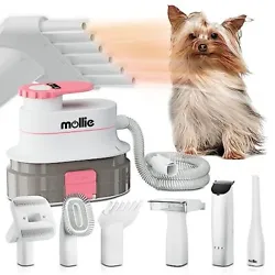 Designed for different types of fur or coat lengths, ensuring gentle and efficient grooming. Pet Dryer Function -...