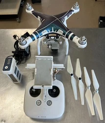 Used DJI Phantom3 4k professional drone, still has box. You will need to download the DJI app and pair drone to your...
