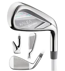 Graphite Shaft: Kalea Ultralite 45 Ladies Flex. TaylorMade Grip. We have never sold anything that is less than 100%...