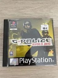 Jeu Sony Playstation 1 PS1 G-Police Weapons of justice complet.