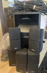 Bose Acoustimass 6 Series III 5.1 Home Theater Speaker System Complete Set.