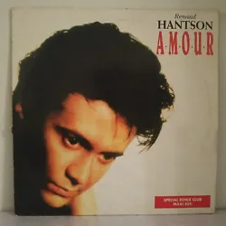 Renaud Hantson ‎– A.m.o.u.r. Vinyl, 12