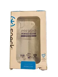 Speck Presidio Perfect-Clear with Grip Case For iPhone X or iPhone XS NEW.