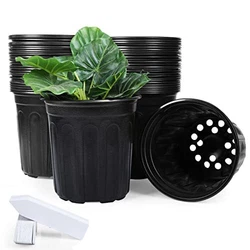 WIDELY USED:Perfect for starting seedlings, or transplanting seedlings from smaller cells into these pots. You can use...