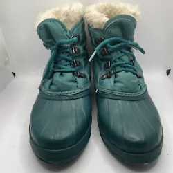 Vintage Sorel Arctic Pac Kaufman Canada Green Snow Duck Boots Size 8. See pics! Lots of life left in these boots! See...