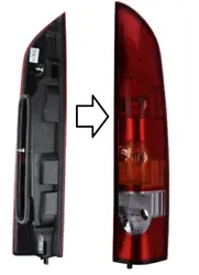 Renault Kangoo I (2003-2008). 1x lampe feu arrière gauche. côté: arrière DROITE. Convient pour .