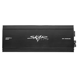 Skar Audio engineered the RP-4500.1D Class D monoblock subwoofer amplifier to be dominant in both power and reliability...