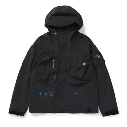 Nike x Off-White Jacket 004 Black. Adjustable Hood.
