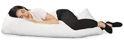 STAYS FIRM - These body pillows for adults and children ensure that your comfort will never fall flat - literally! The...