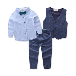3PCS Baby Boys Gentleman Waistcoat + Shirt + Pants. Set Kids Clothes Outfits. We will work with you to until you are...