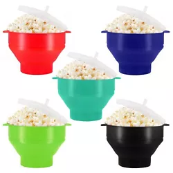 This silicone microwavable popcorn popper is dishwasher safe, so cleaning is pretty simple. These also make great gifts...