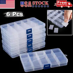 Organizer Size: 17.1 x 9.6 x 2.18cm/6.7 x 3.8 x 0.9in. Easy to Use : The boxes are designed to be easy to carry. It is...