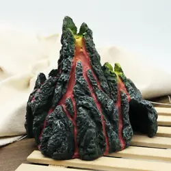 Simulated small volcano with realistic shape Usage: it is often used to make scenery for fish tanks. When the sand head...