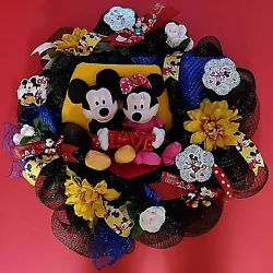 Mickey & Minnie Mouse. This is a beautiful large 24