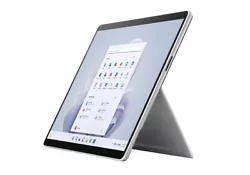 Microsoft Surface Tablette Pro 9 Platinum Intel i5 8 Go 256 Go SSD 2en1 Convertible points forts Écran PixelSense™...