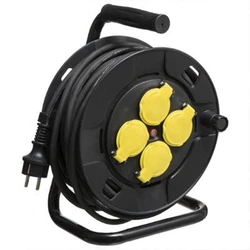 Rallonge Extérieur. Couleur : Noir & Jaune. Poids : 4,151 kg. Certifié NF/CE. Sécurité Thermique. Étanchéité :...