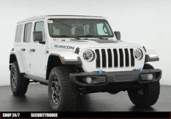 This ALL NEW 2023 Jeep Wrangler Rubicon 4xe is equipped with the 2.0L I4 turbo engine and 8 speed automatic...