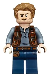 Owen Grady (jw023). Lego / Jurassic World. 100% Authentic Lego.