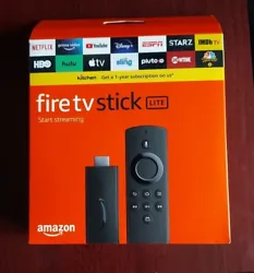 BRAND NEW - Amazon Fire TV Stick Lite with Alexa Voice Remote - Latest Version.