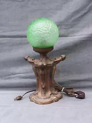 The lamp will hold a standard size bulb when the adapter is removed. The bulb is a small night light style, that is in...