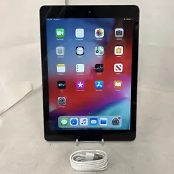 Apple iPad Air 1st Generation Tablet 16GB - Space Gray - iOS 12 Good overall condition with minor wear marks and light...