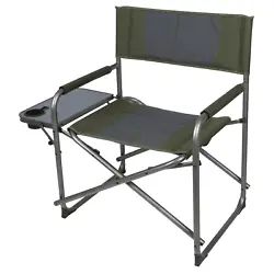 Stay comfortable even when youre a larger person with the built-for-bigger Ozark Trail Oversized Director Chair with...