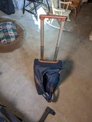 Tommy Bahama Rolling Duffle Bag Suitcase... I dont believe it was ever used- looks like new! I just want to find it a...