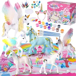 I believe you will be satisfied with our products. UPGRADE UNICORN CRAFT KIT - gold paint includes painting your...