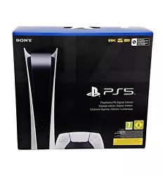 PlayStation 5 Digital.  La console est neuve et sous garantie Sony 2 ans, elle sera fournie avec la facture. ...