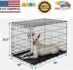 Single Door Dog Crate is constructed to be strong and durable while providing your pet with safety, security and...