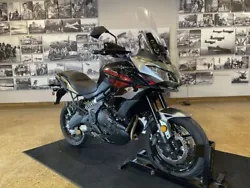 This like-new Versys 650 is bone-stock, and comes with the matching hard bags. There *is* a slight scuff on one of the...