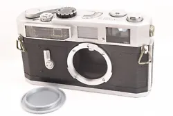 Canon model 7 Leica Screw Mount Rangefinder RF from Japan. [Appearance of the item]. It has tiny dust, slight haze (No...