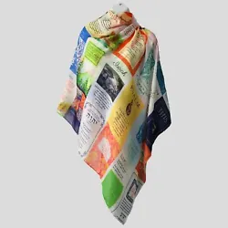 They make stunning, unique gifts for Christians. This colorful, vibrant, and elegant shawl is soft and lightweight. The...
