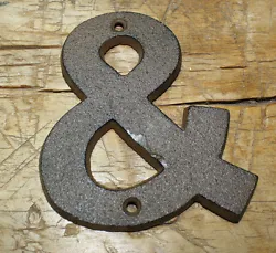 Heres a great cast iron symbol. 4 3/4
