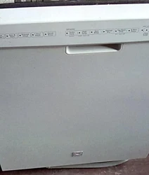 Kenmore Elite Built in Dishwasher in good working condition. Exterior is white. Interior is stainless.  Rack tines are...