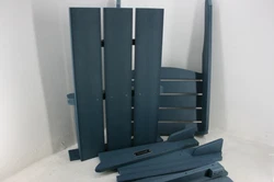 Functional, but part of the back is cracked and the middle piece with the logo is broken. Moderate wear: There is a...