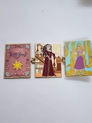 DISNEY WDW 2016 TIMELESS TALES TANGLED RAPUNZEL MOTHER GOTHEL LE 3000 HINGED PIN.  Please review pictures since this...