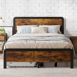 The headboard consists of a waterproof & scratchproof wood board. It only takes about 30 mins for an adult to put it...