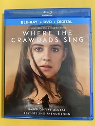 Where The Crawdads Sing. Movie is Only opened to remove digital code. Blu-Ray and dvd with case. No digital code...