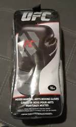 UFC MMA Boxing Gloves 16 Oz. NEW IN PACKAGE FROM A PET FREE SMOKE FREE HOME THANKS FOR LOOKING PLEASE CHECK OUT MY...