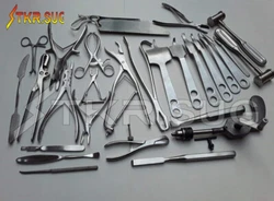7- Assorted Hohmann Bone Levers- 1 set. 1 Pc Liston Bone Cutter 7
